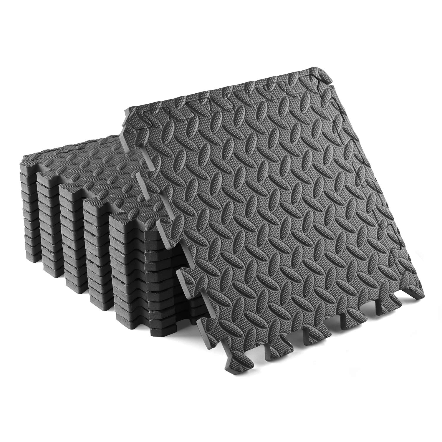 36Pcs Anti-Slip Gym Floor Mat