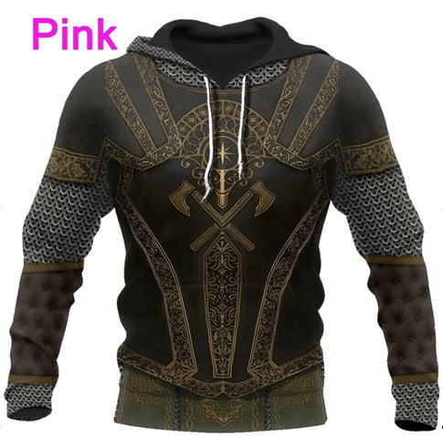 Viking Odin Best Viking Tattoo 3D Hoodies Men/women Hipster Streetwear Outfit