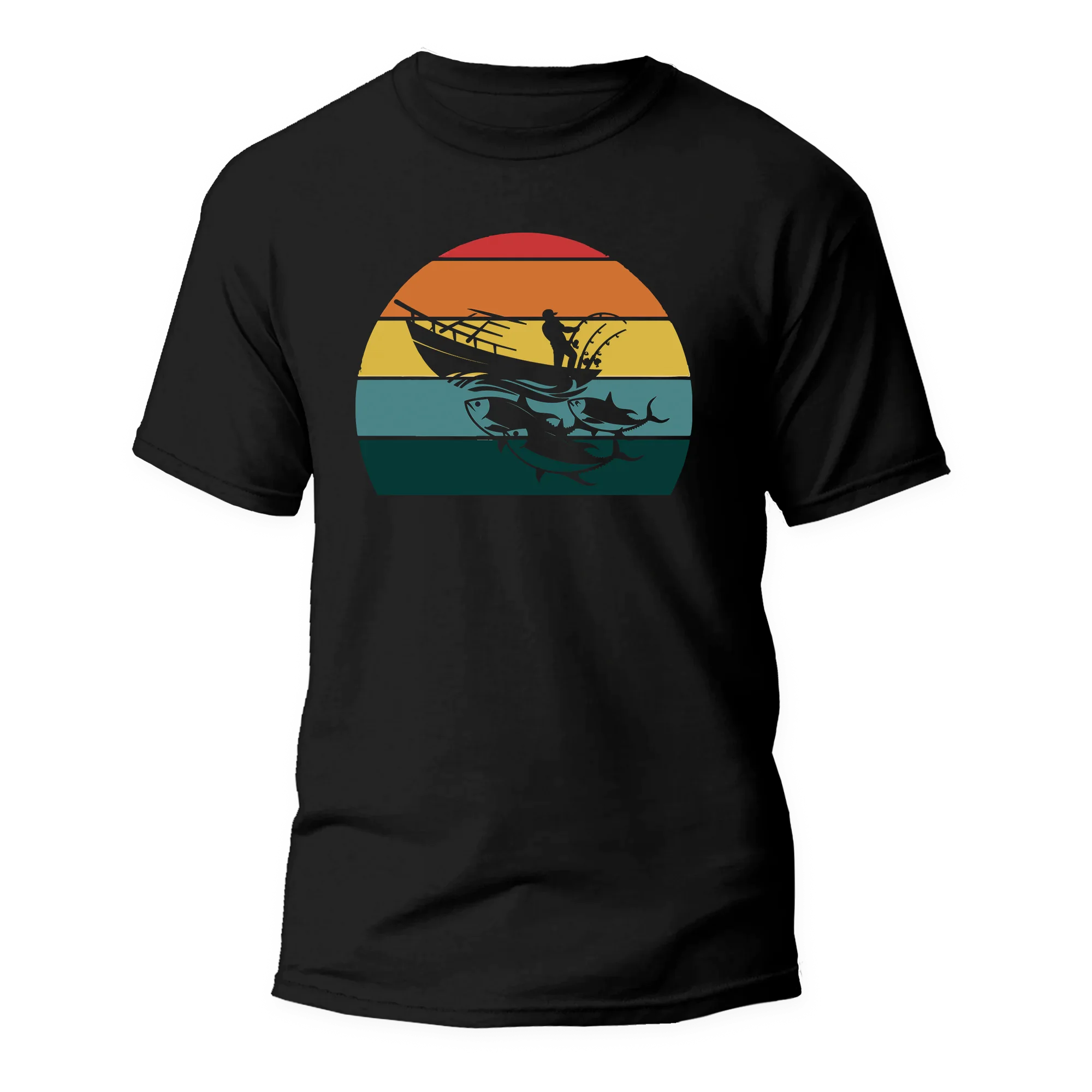 Fishing Boat Man T-Shirt