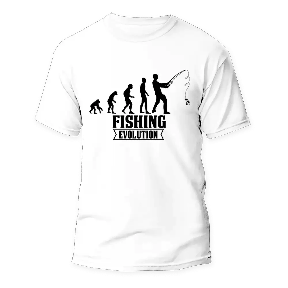 Fishing Evolution Man T-Shirt