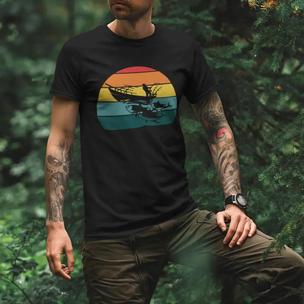 Fishing Boat Man T-Shirt