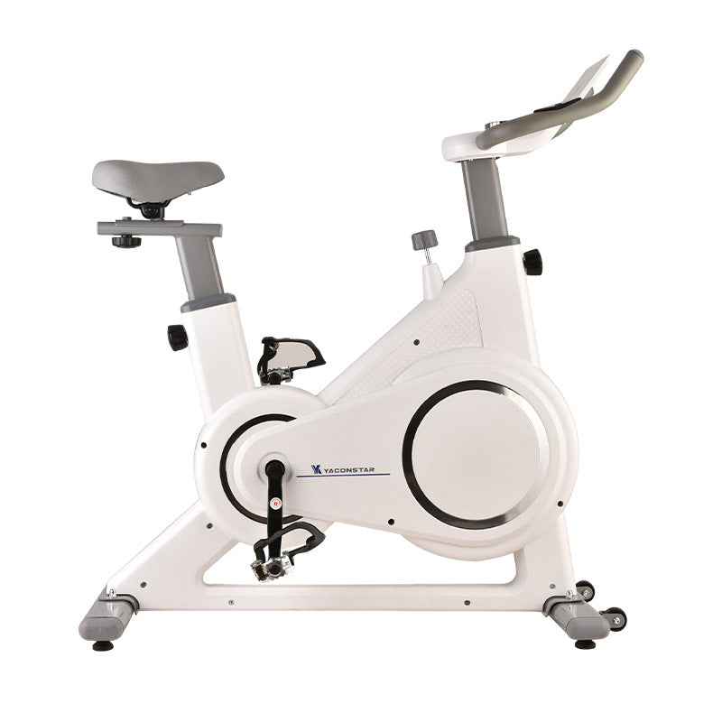 Explosive Shuttle Magnetically Controlled Quiet All-inclusive Rechargeable Spinning Smart Ten-speed Resistance Exercise Bike Fitness Equipment