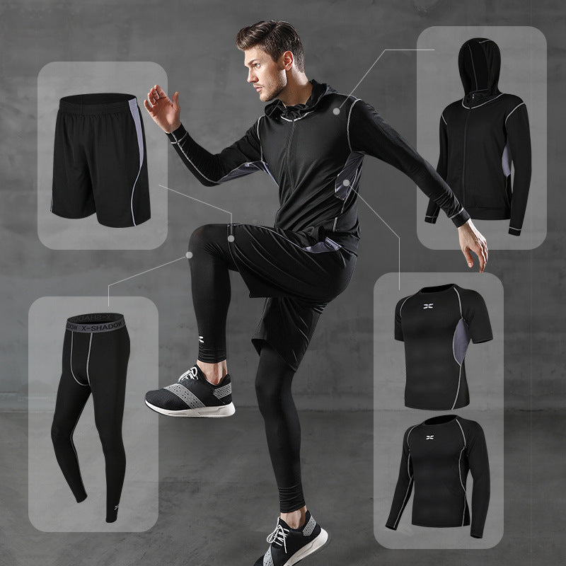 Running Sports Suit Men's Casual Men's Fitness Wear Sports Shorts