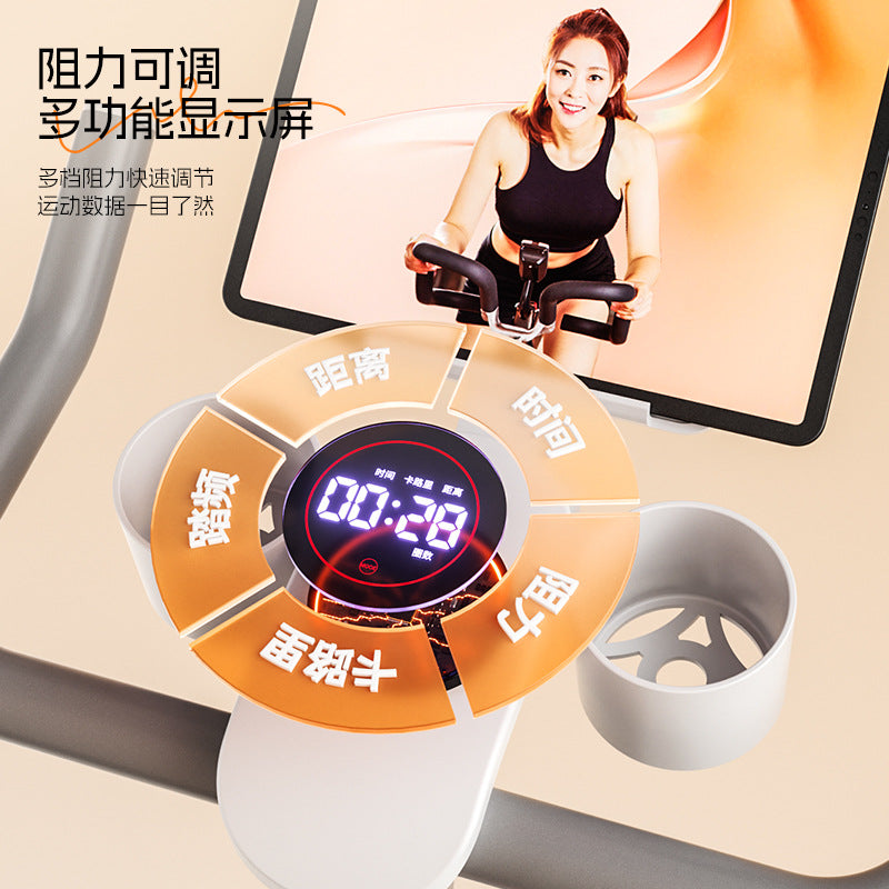 SND New Bicycle Magnetic Control Intelligent Spinning Home Silent Exercise Weight Loss Equipment Indoor Exercise Bike