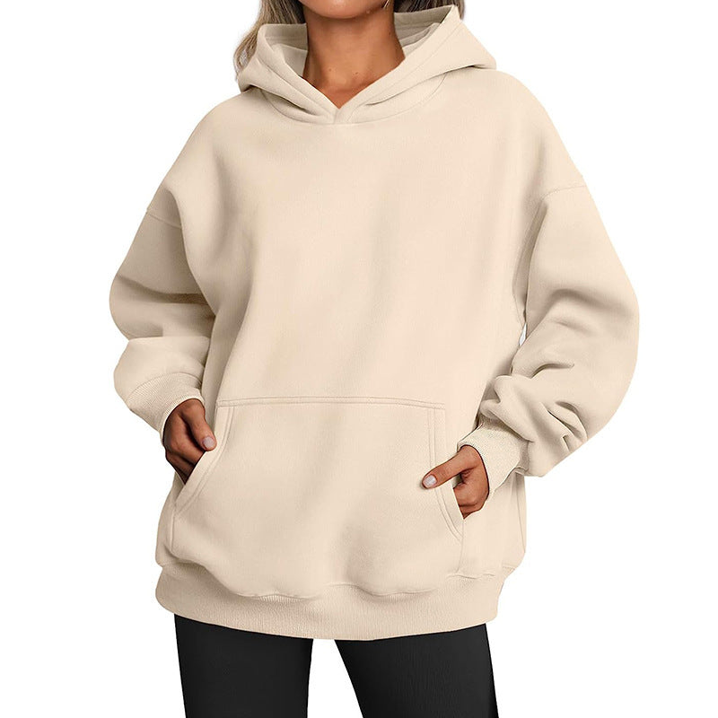 Oversized Oversized  New Women's Autumn Thick Hoodies Sweatshirt