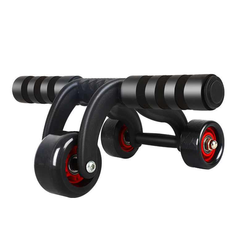 Exercise Sports Bearing Three-wheeled Abdominal Wheel Abdominal Muscle Fitness Equipment