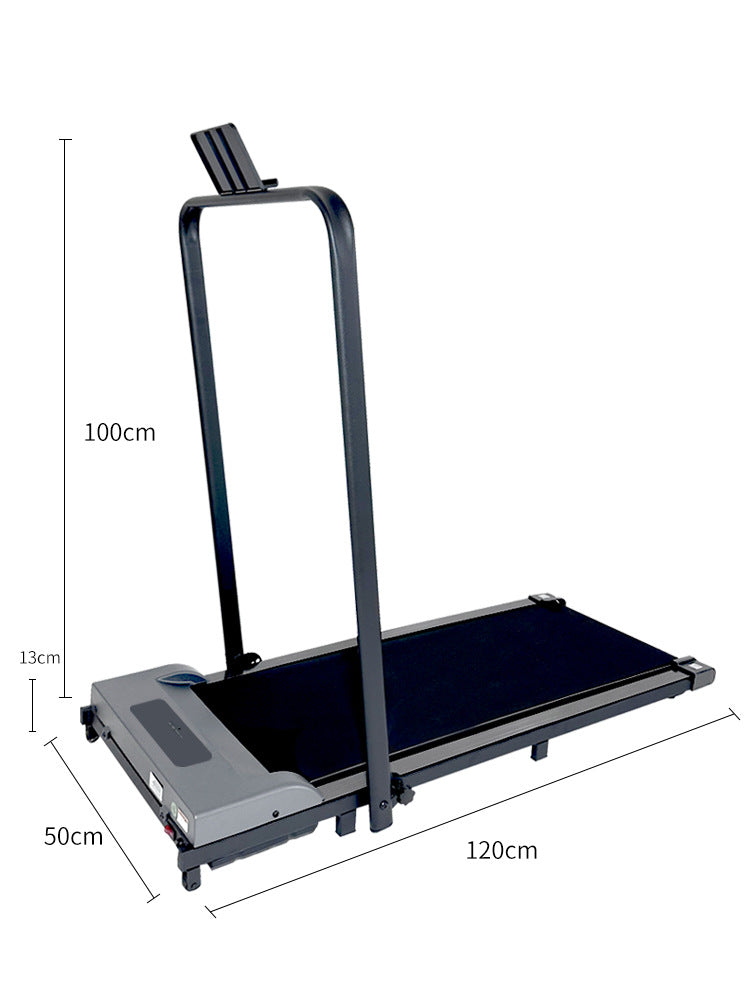 Factory Direct Treadmill Household Mute Small Electric Foldable Flat Walking Machine Indoor Sports Fitness