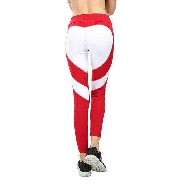 Love Heart-Shaped Gym Sportswear Yoga Pants For Women