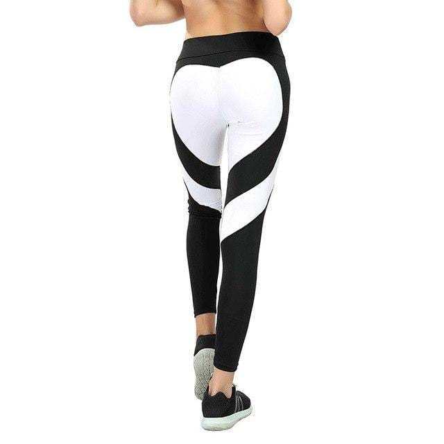 Love Heart-Shaped Gym Sportswear Yoga Pants For Women