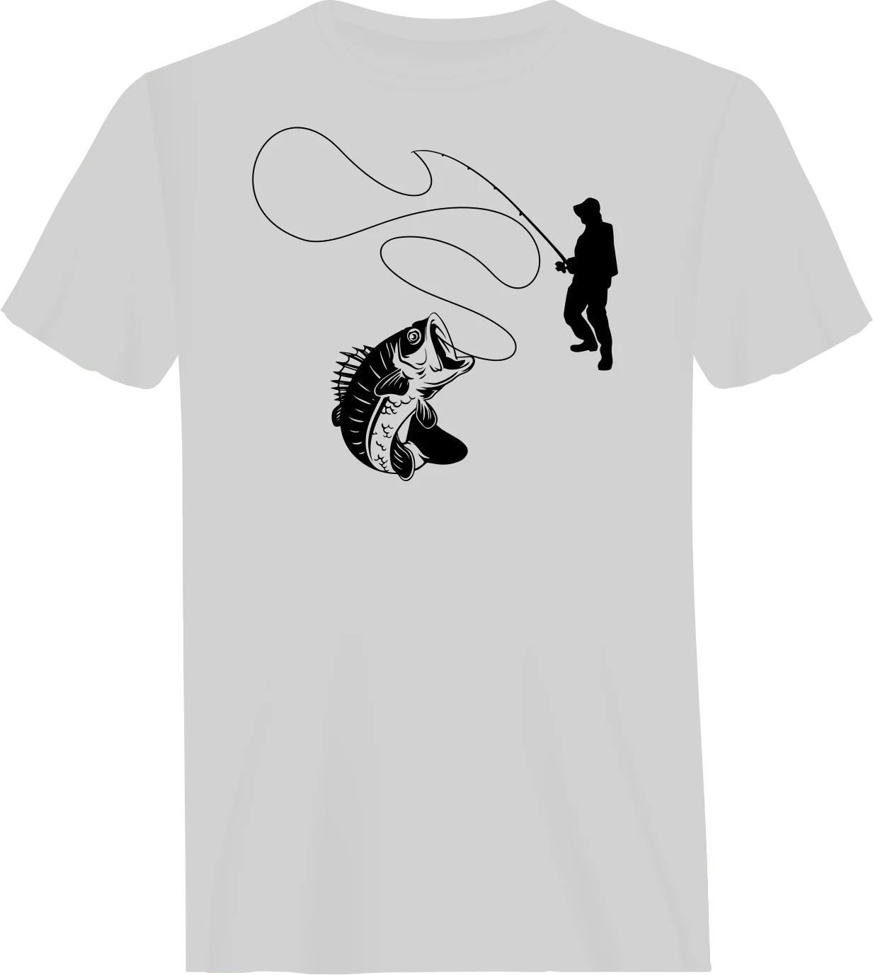 Fishing Lines Man T-Shirt