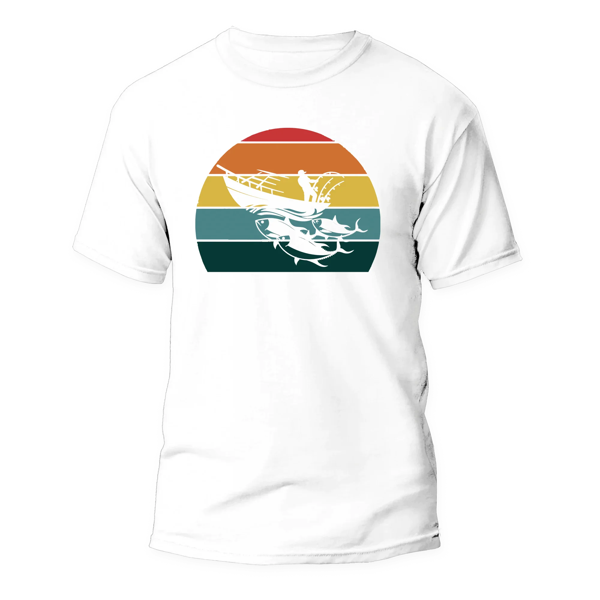 Fishing Boat Man T-Shirt