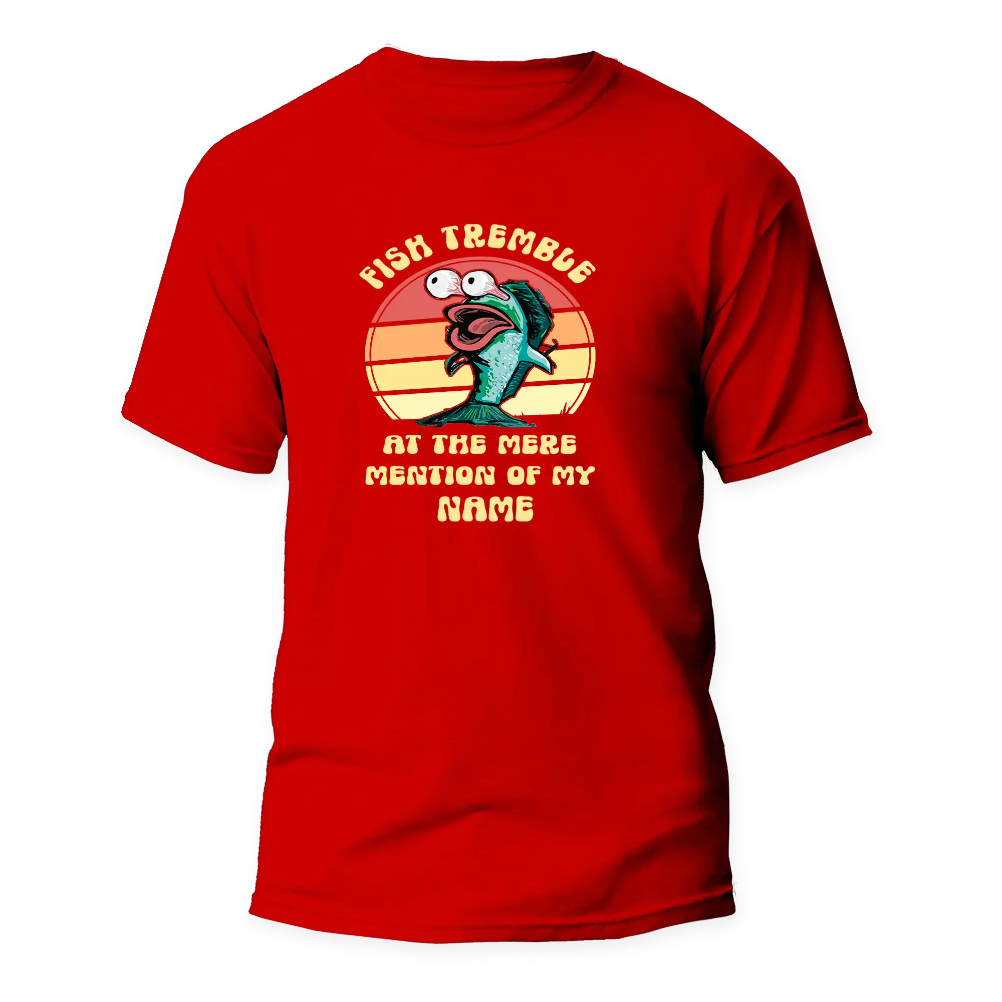 Fish Tremble Man T-Shirt